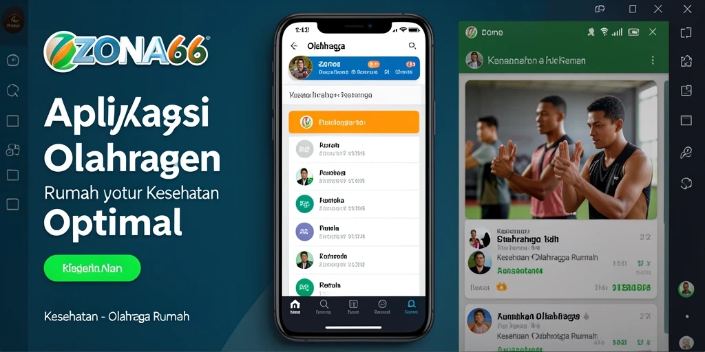 Antarmuka ZONA66 yang intuitif dan ramah pengguna untuk olahraga di rumah.